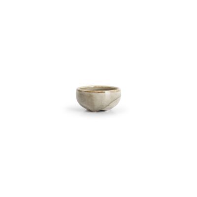 Schale Ceres aus Porzellan, ø 5 cm, H 2,5 cm, grau