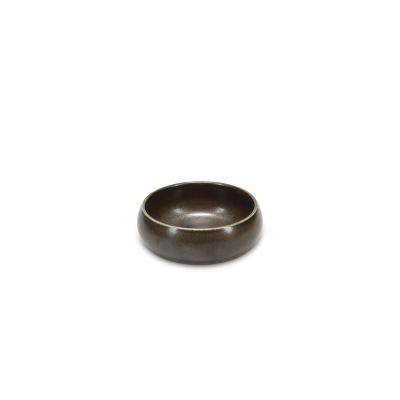 Schale kugelförmig Ceres aus Porzellan, ø 12 cm, H 5 cm