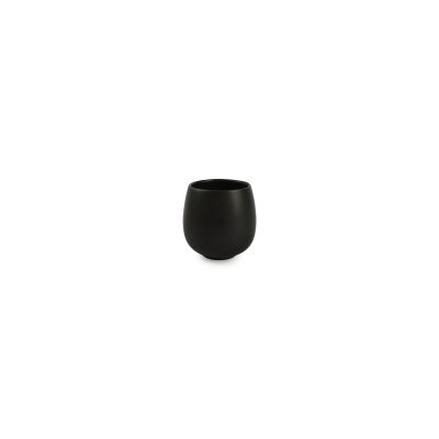 Schale & Tasse Team aus Porzellan, 18 cl, schwarz