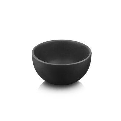 Schale Team aus Porzellan, Ø 7,5 cm, H 4 cm, schwarz