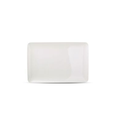 Teller Solid, 36 x 24 cm, weiß