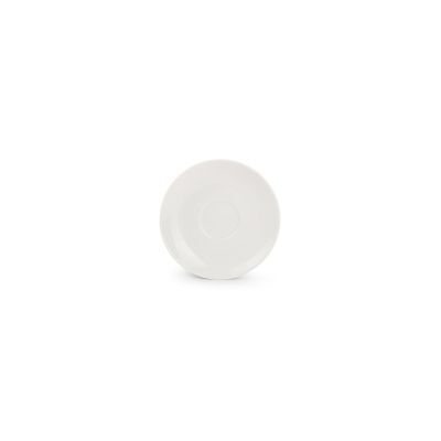 Untertasse Cirro aus Porzellan, 14 cm, weiß