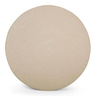 Teller Cirro aus Porzellan, 32 cm, beige