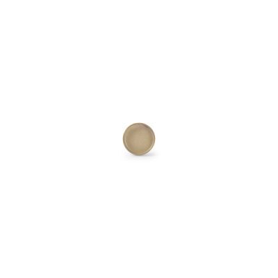 Teller Pila, ø 9 cm, H 2 cm, beige