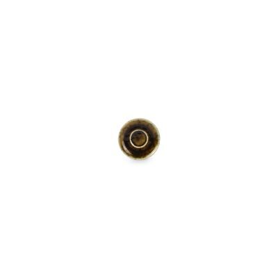 Untertasse Resto aus Porzellan, 13,5 cm, grünbraun