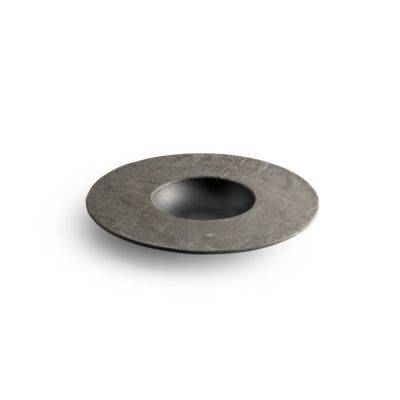 Tiefer Teller Livelli, 20 × 9 × 2,5 cm, schwarz