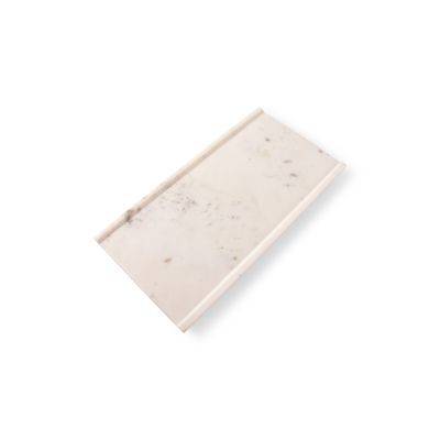 Servierplatte weißer Marmor Pura, 35 × 18 × 2 cm