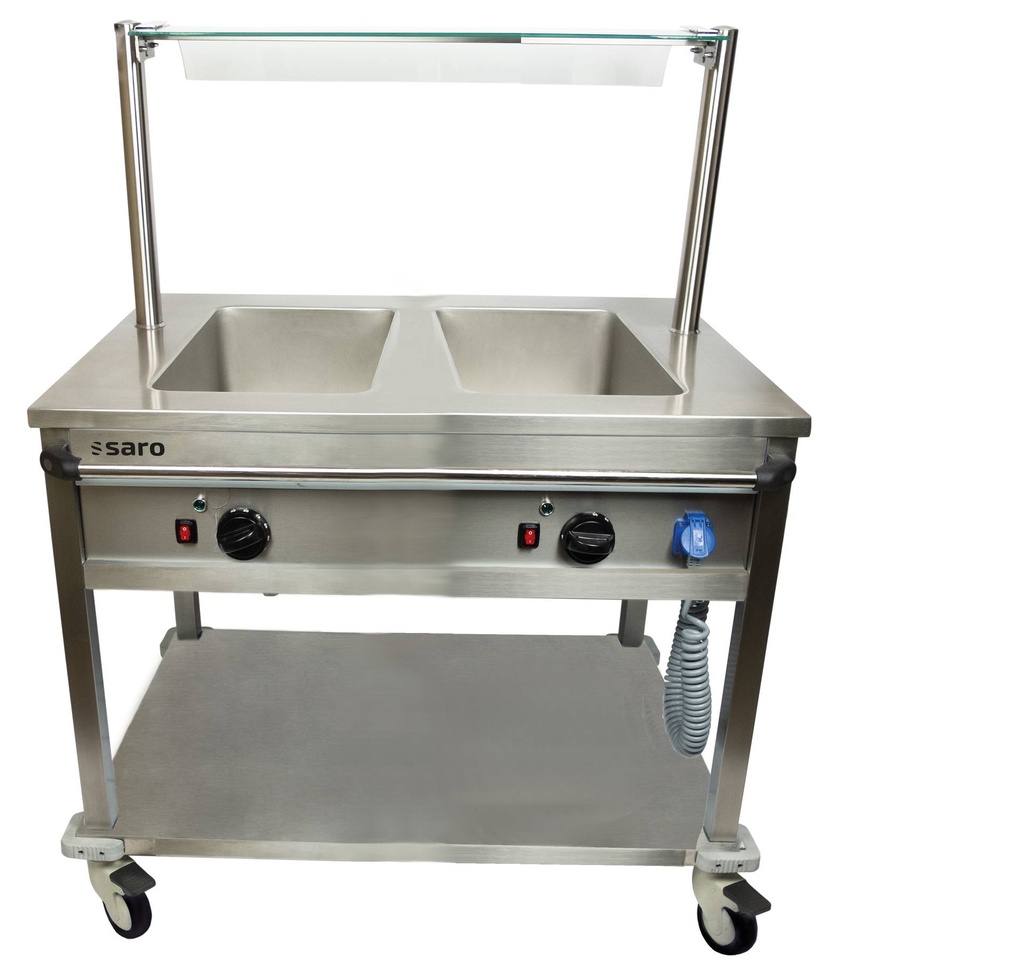 SARO Bain Marie Trolley Modell BTS-2