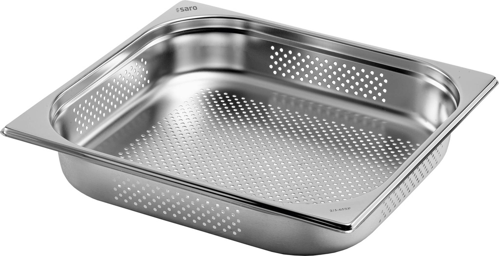SARO TOP LINE GN-Behälter 2/3 GN perforiert T 100mm