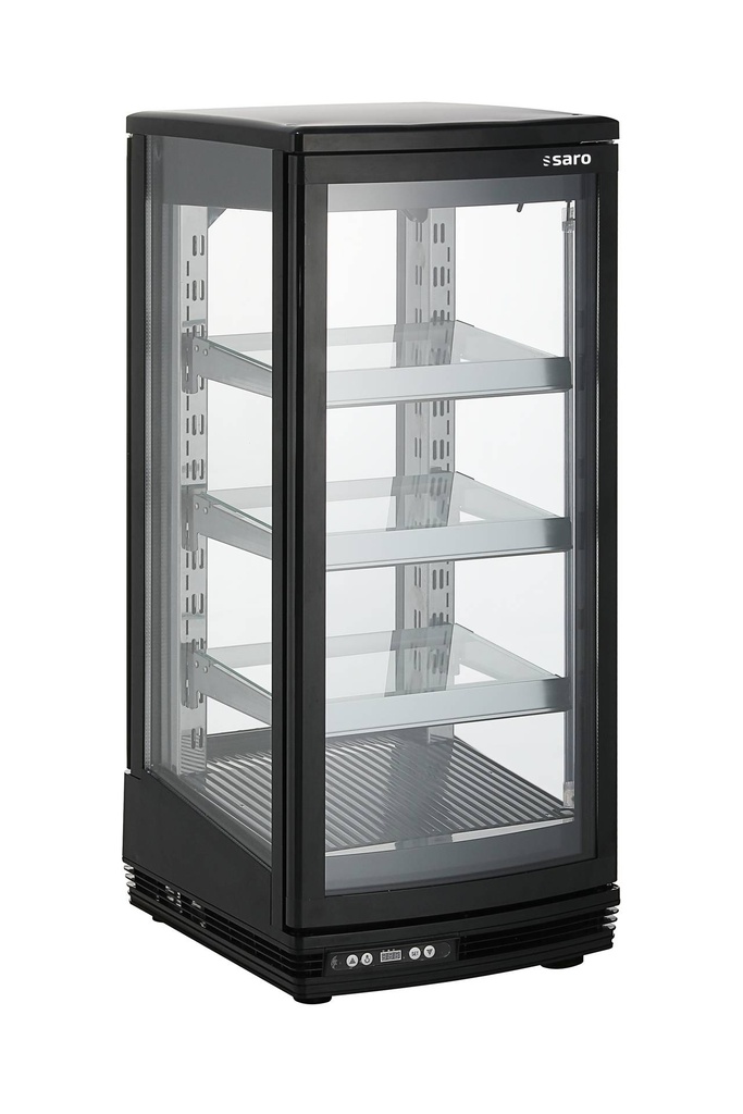 SARO Kühlvitrine Modell SC 95, schwarz