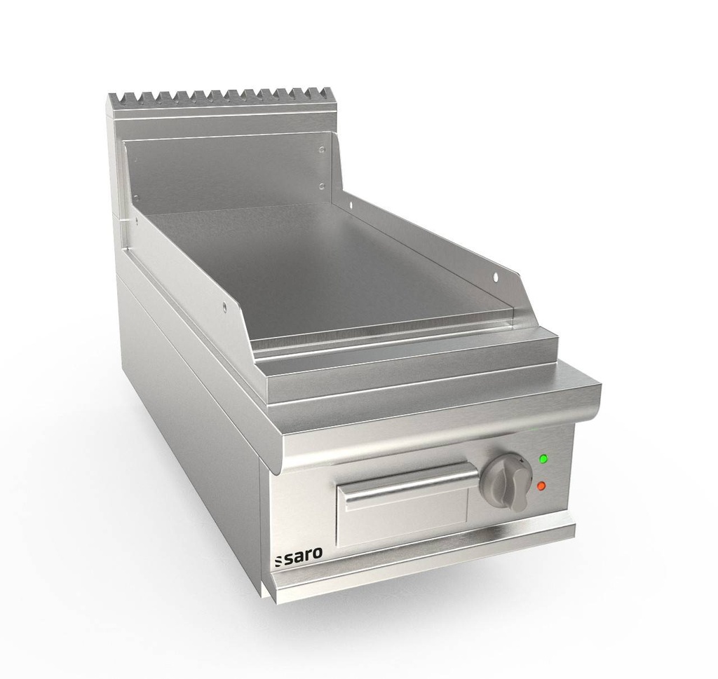SARO Elektrogriddleplatte, Tischge., glatt, LQ/FTE2BBLK