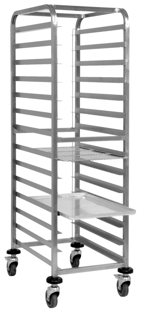 SARO Bäckereitrolley Regalwagen Tabletts + Körbe, KT600