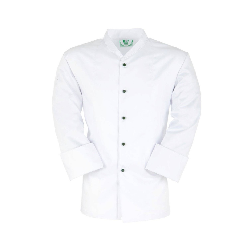 1-reihige Kochjacke Fifty-Lou, weiß
