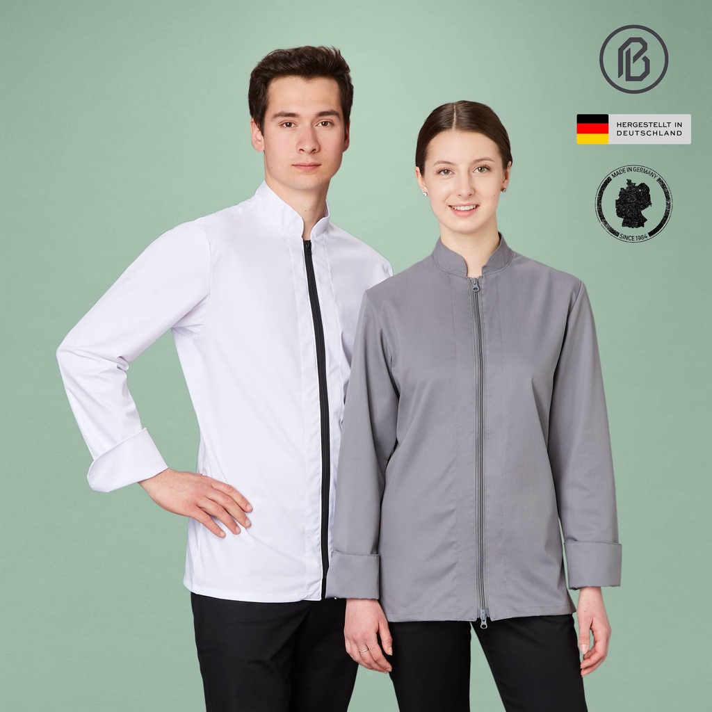 Amera-Reiko, weiße Kochjacke