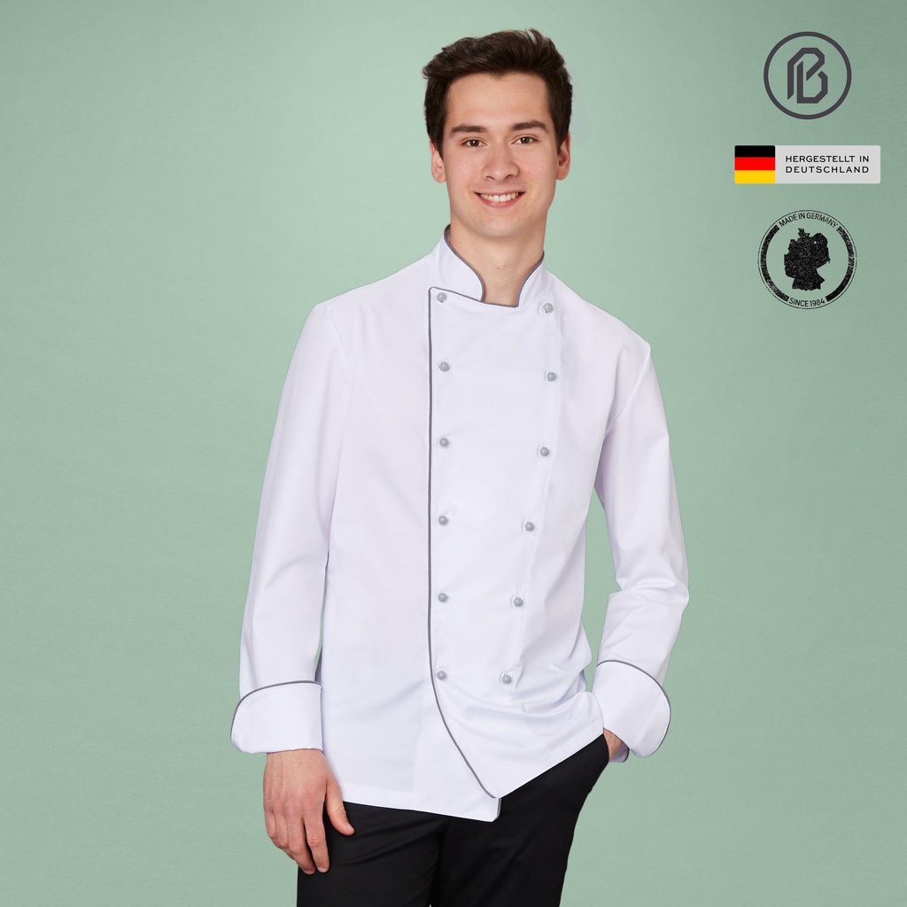 Fifty-Spock, weiße Kochjacke
