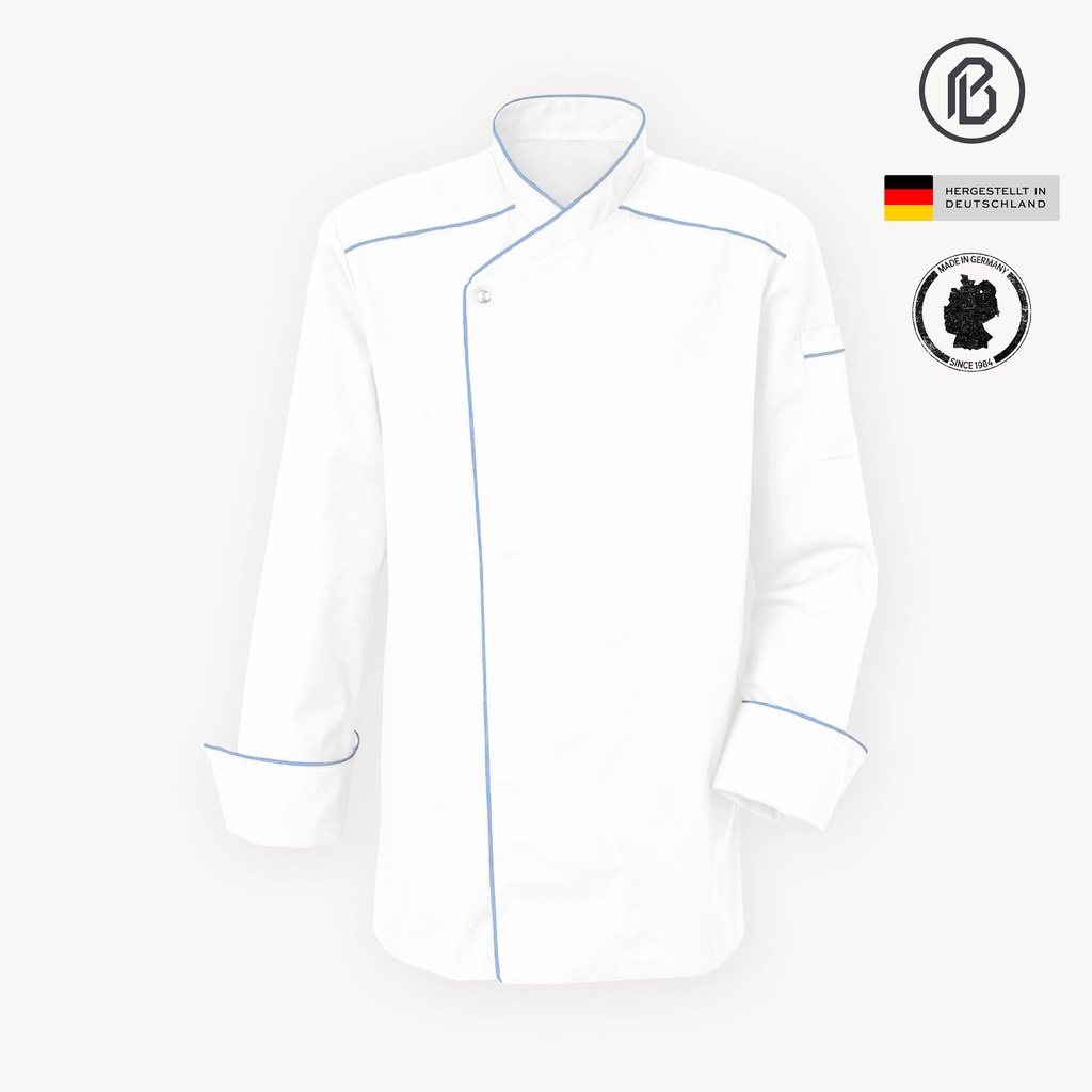 Felan-Magna, weiße Damenkochjacke