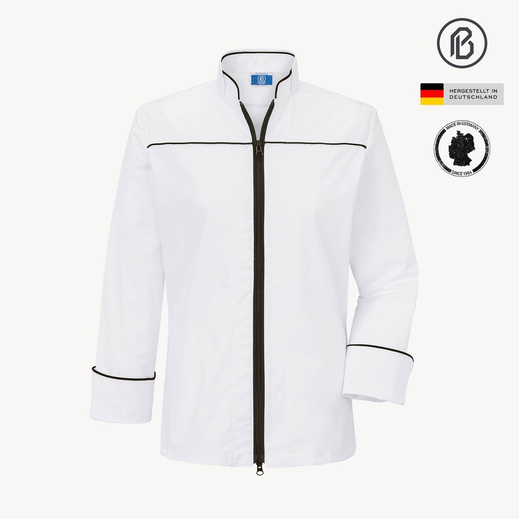 Chef-Riccarda, weiße Damen-Kochjacke