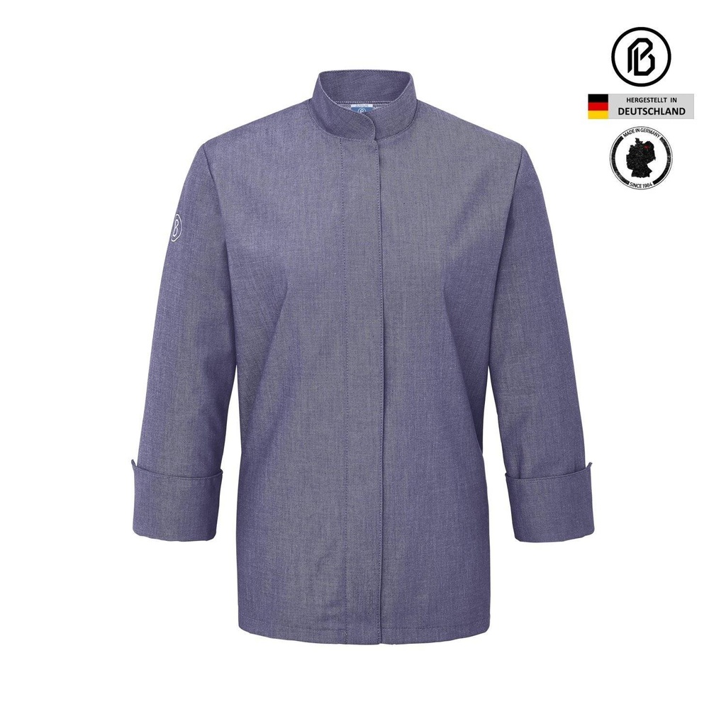 Treck-Zoe, farbige Kochjacke