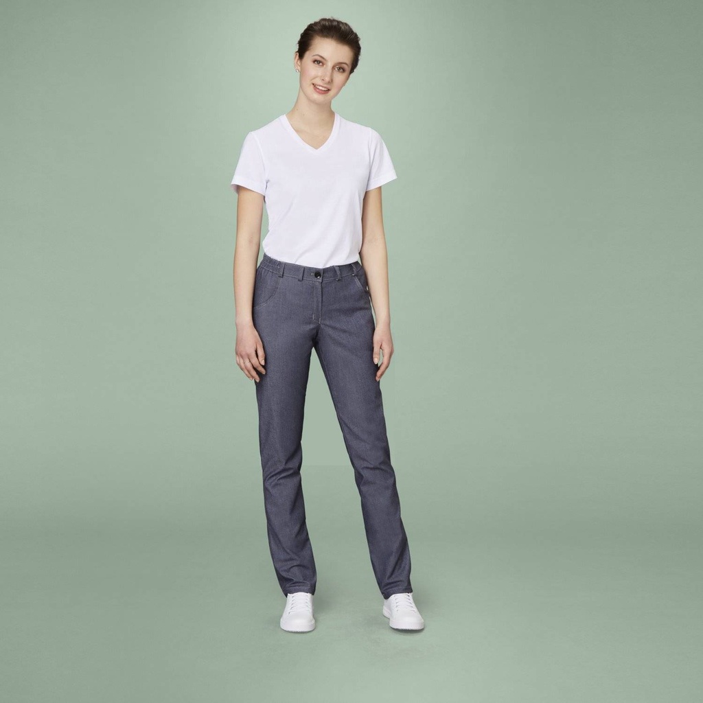 Chino-StraightFit, Damen-Kochhose TRECK Nr.31