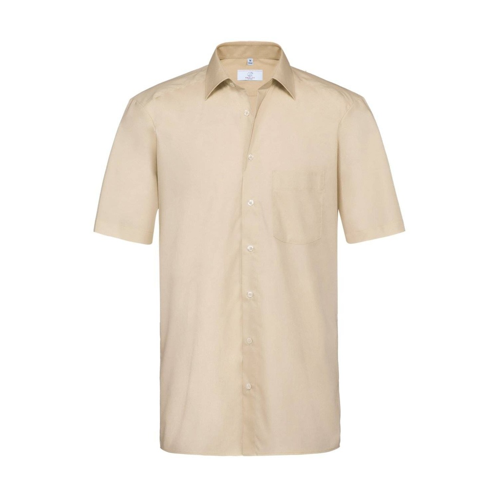 Basic-Hemd, beige