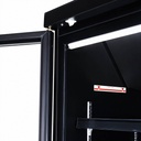Kühlschrank 3, 1880 x 710 x 2003 mm, 1530 L, schwarz