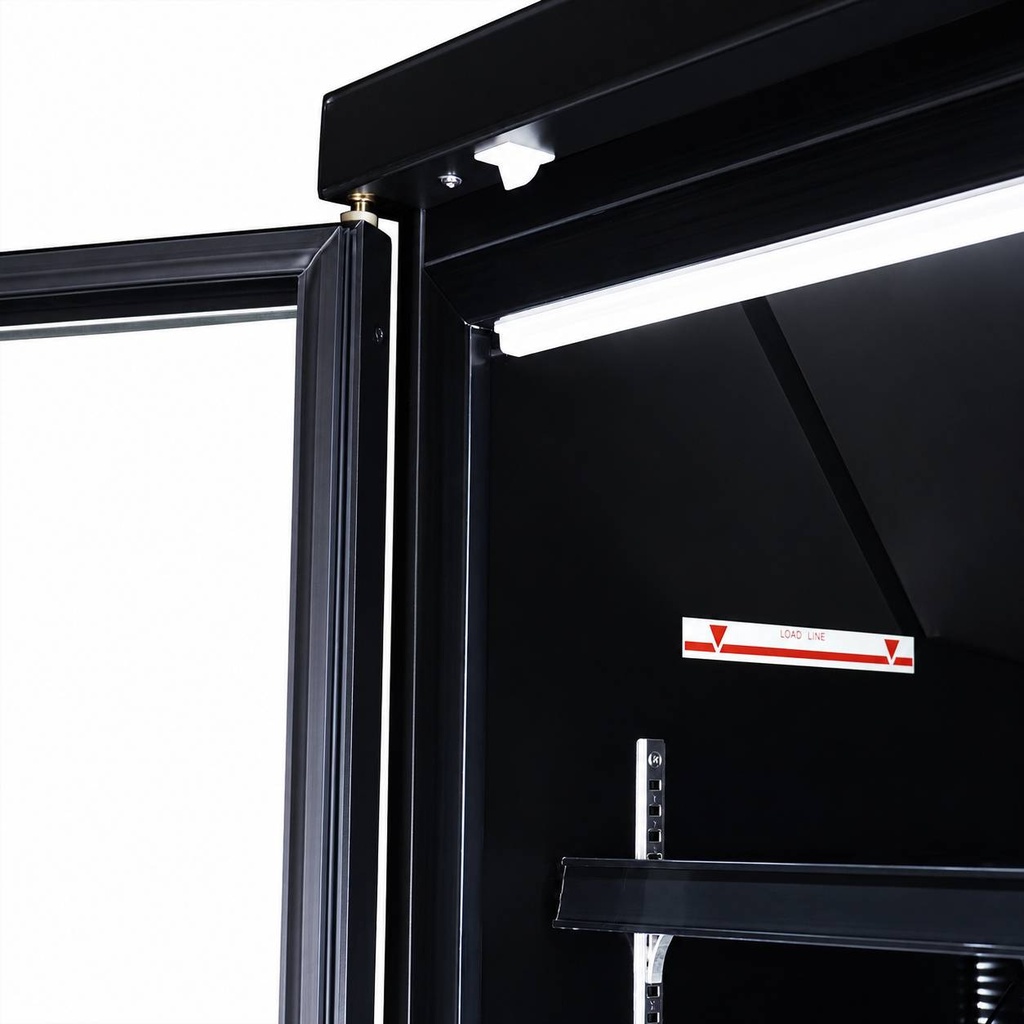 Tiefkühlschrank 3, 1880 x 710 x 2003 mm, 1450 L, schwarz
