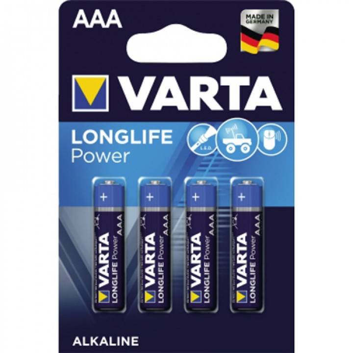 Batterie Varta Micro AAA LR3 | 4 Stück/Pack