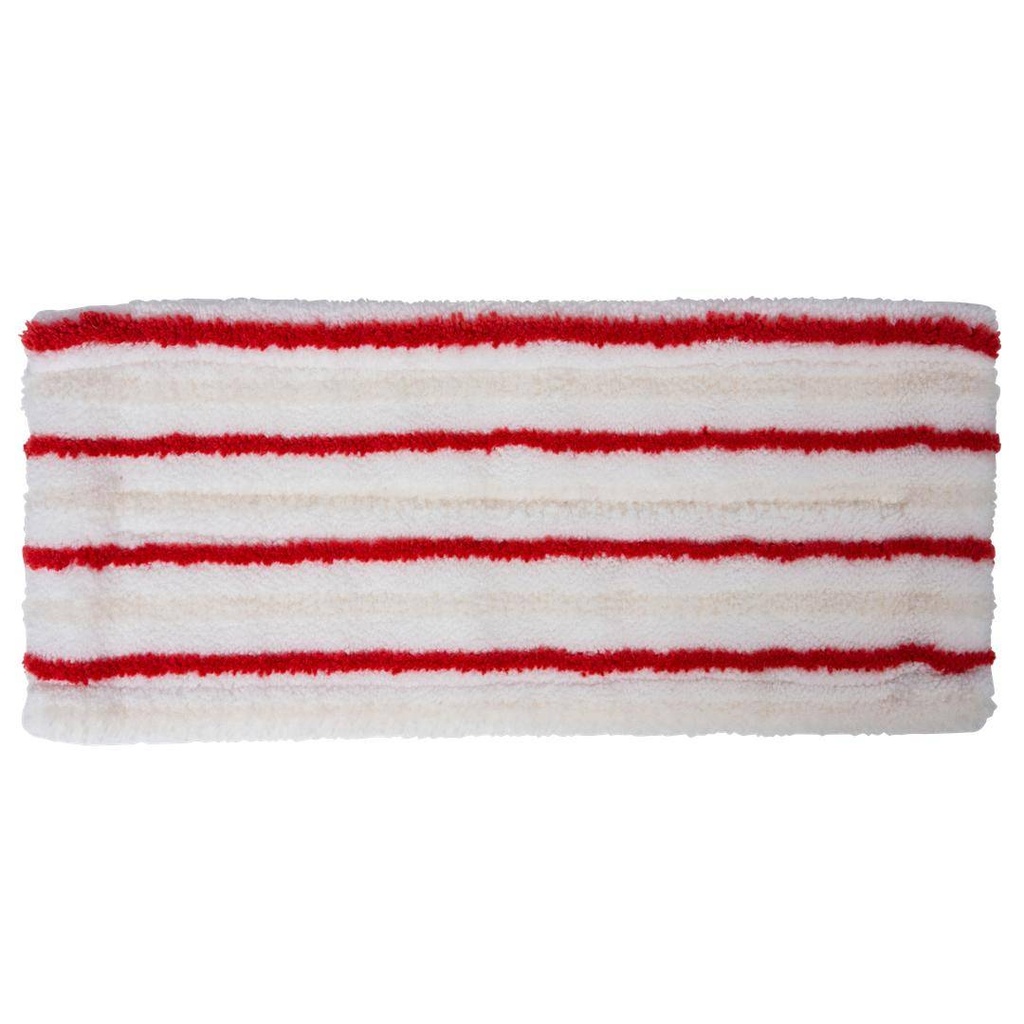 Handpad "Vermop Pad Brush", 29 cm x 13 cm | weiß/rot