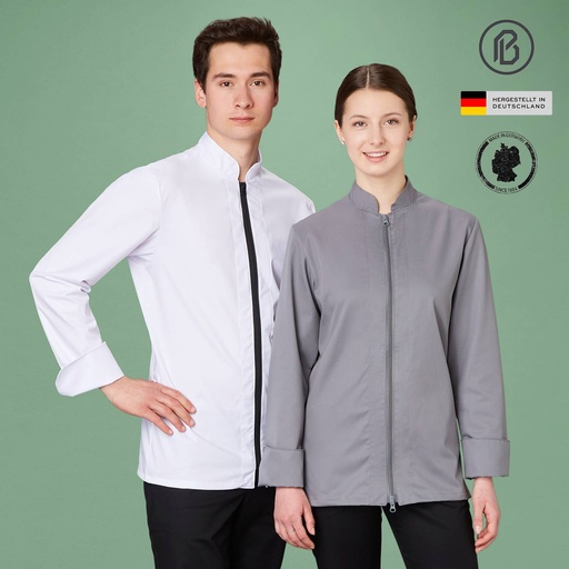 Felan-Reiko, weiße Kochjacke