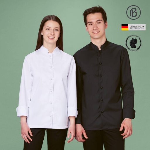 Chef-Sarah, weiße Damenkochjacke