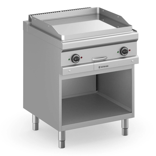Elektrogrillplatte Serie 700 - 70/70 - glatt, verchromt