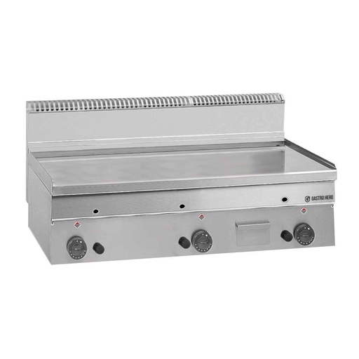Gas-Grillplatte Serie 600 - 100/60 - glatt, verchromt - Tischgerät - 15,3 kW