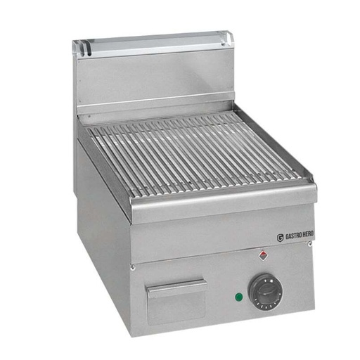 Elektro-Grillplatte Serie 600 - 40/60 - gerillt - Tischgerät - 5 kW
