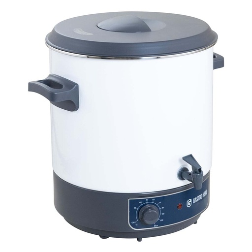 Glühweintopf / Einkochtopf ECO 23 Liter, 1800 W, mit Zapfhahn