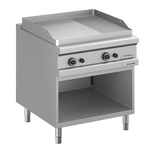 Gasgrillplatte  Serie 900 - 80/90 - ⅔ glatt, ⅓ gerillt