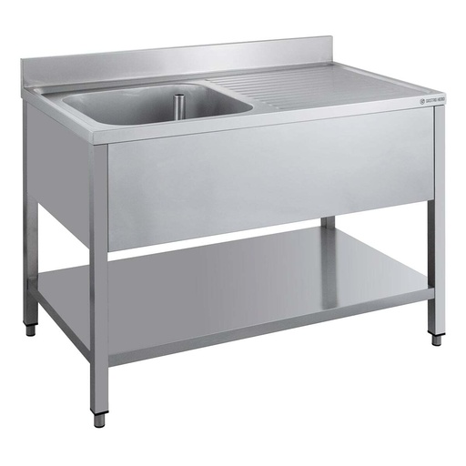 Spültisch ECO 12x7 mit 1 Becken links