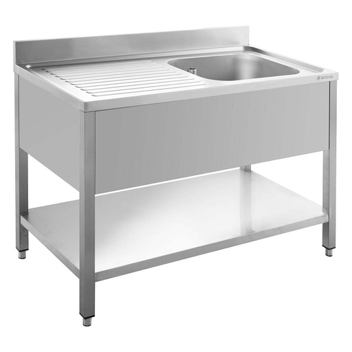 Spültisch ECO 10x7 mit 1 Becken rechts
