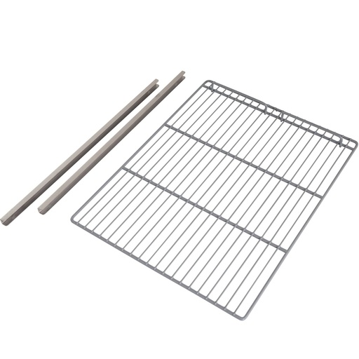 Zwei Schienen und ein Rost als Set für Monoblock-Kühl-/Tiefkühlschrankmodelle