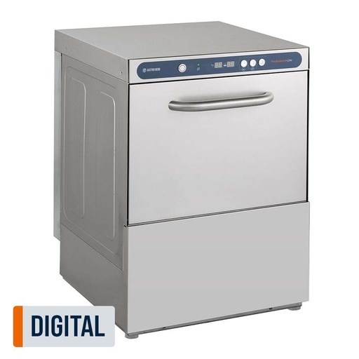Geschirrspülmaschine PROFI Digital 54 SL 50x50 cm Korbmaß, mit Reiniger- & Klarspüldosierer, mit Ablaufpumpe, Made in Europe, 400 Volt