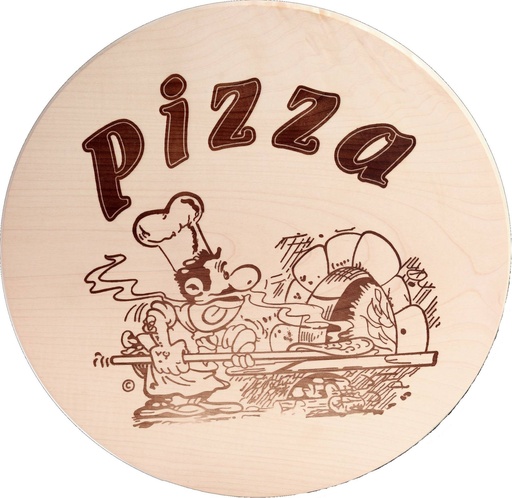 Pizzateller Ahornmultiplex