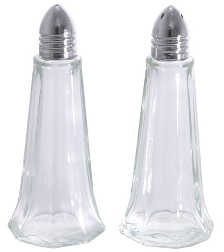 Pfefferstreuer aus Pressglas