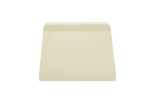 Teigabstecher aus ABS, 125 x 100 mm, elfenbein