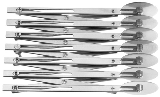 Teigschneider glatt extra große Rädchen aus Edelstahl