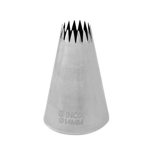 Französische Tüllen aus Edelstahl, Ø 14 mm