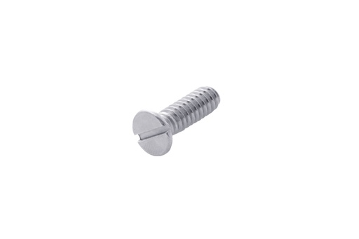Schraube für Fuß aus Edelstahl, 9 mm, silber
