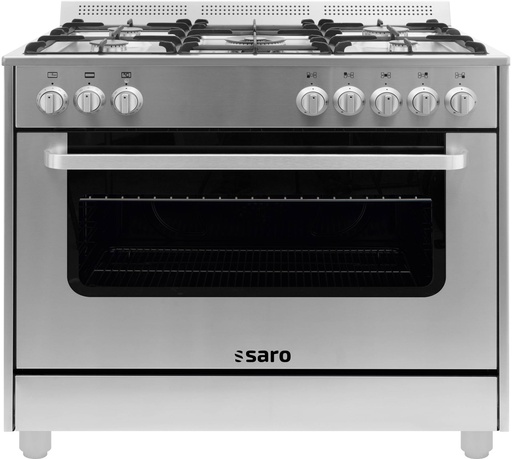 SARO Multifunktionsherd Gas/Elektro, Modell TS95C61LX