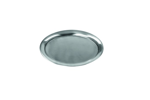 Serviertablett oval, Edelstahl, 145 x 200 mm