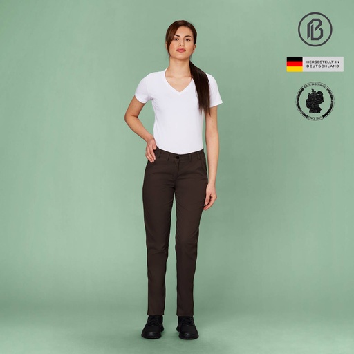 Chino-StraightFit, Damen-Kochhose PRISMA Nr.26