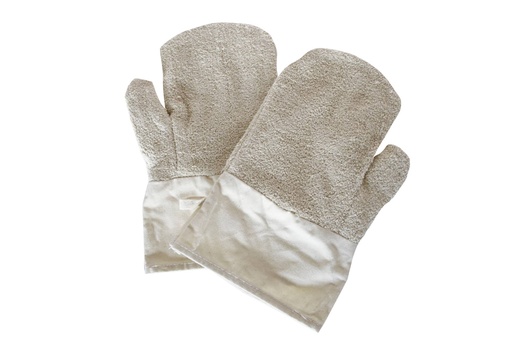 Backhandschuhe aus Baumwolle, 325 mm, natur