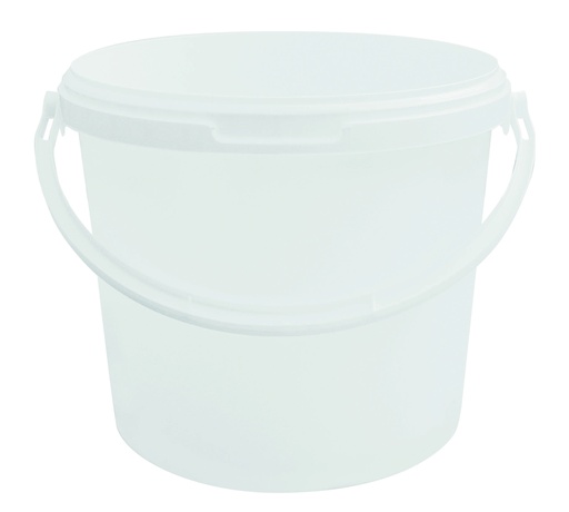 Kunststoffeimer aus Polypropylen, Ø 225 mm, 5 Liter